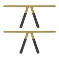 thumbnail image 4 of 2pcs Stainless Steel Tattoo Eyebrow Balance Ruler Clear Scale Design for Various Face Shapes, Convenient for Tattooists and Beginners to Master Skills Faster, 4 of 7