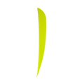 thumbnail image 3 of 12Pcs 5 Inch Feather Turkey Feathers Fletching Fletches, Lightweight And High Durability Fluorescent yellow, 3 of 8