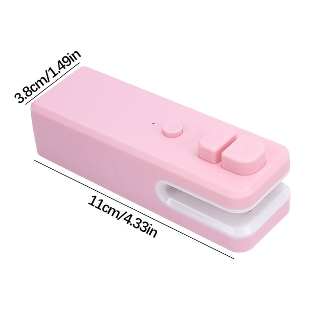 Agiferg Scelleuse de Charge USB Petite Pince de Scellage Pratique Machine de Scellage à Main Mini pour Collations Conservation de la Fraîcheur