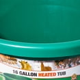 thumbnail image 3 of Farm Innovators HT-200 16 Gallon Heated Animal Water Bucket, Green (2 Pack), 3 of 8