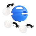 thumbnail image 4 of DYNWAVECA Pickleball Trainer Improve Speed with Pickleball Ball Portable with Handle Exerciser Pickleball Training Base for Adult Kids with 3 White Balls, 4 of 10