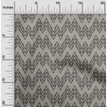 thumbnail image 1 of oneOone Polyester Lycra Fabric Chevron Ikat Printed Fabric 1 Yard 56 Inch Wide, 1 of 4