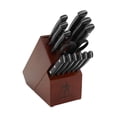 thumbnail image 3 of HENCKELS Everedge Dynamic 14 Piece Knife Block Set, Brown, 3 of 10