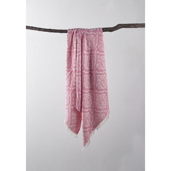 Serviettes de Bain Turques en Coton 100 % Naturel - Design Peshtemal Traditionnel pour Salle de Bain, Plage, Sauna, GYM