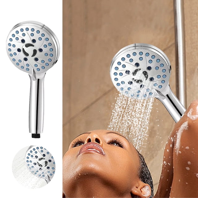 Hand Held Showerhead 7 Speed Mode Spray Upgraded And Thickened Universal Interface Pressurized Shower Shower Shower Shower Shower Head Water Softener for Shower Head with Hose Shower Heads with