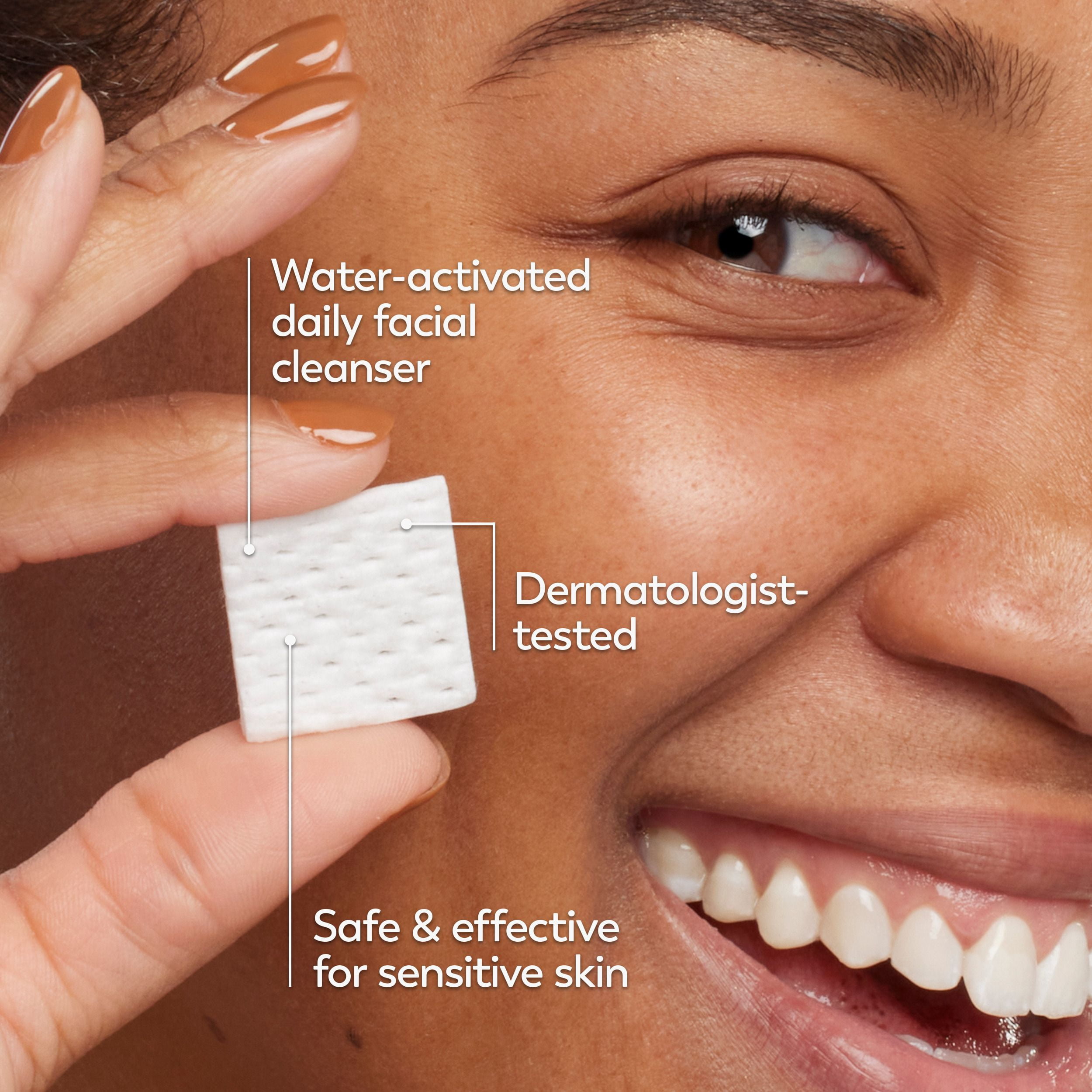 Nettoyant Pour Le Visage Olay, Nettoyant Fondant + Nettoyant Doux Pour Le Visage, Activé Par L’Eau, Nettoie, Tonifie Et Rafraîchit La Peau, Sans Parfum, Peau Sensible, 32 Unités