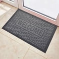 thumbnail image 2 of Deeceymbur Door Mat Welcome Mat Entrance Mat Non Slip Doormat Heavy Duty Doormat Scraper Mat for Outside Indoor Outdoor Rug, 2 of 6