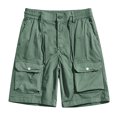 thumbnail image 1 of Birdeem Mens Plus Size Cargo Shorts Multi-Pockets Relaxed Summer Beach Shorts Pants, 1 of 9