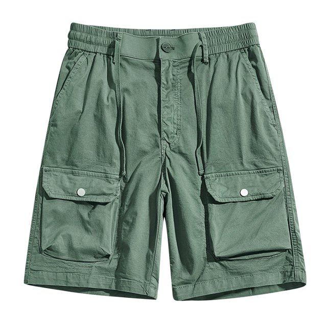 Birdeem Mens Plus Size Cargo Shorts Multi-Pockets Relaxed Summer Beach Shorts Pants