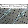 thumbnail image 4 of Wall Control 32 "x 16" Organisateur Horizontal d'Outils en Pegboard, Rose (3 Pack), 4 of 8