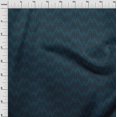 thumbnail image 3 of oneOone Silk Tabby Fabric Chevron Ikat Print Sewing Fabric BTY 42 Inch Wide, 3 of 4