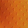 thumbnail image 1 of Ahgly Company Tapis de Zone Carré Transitionnel Néon Orange Lavable en Machine, 4 Pieds Carré, 1 of 7
