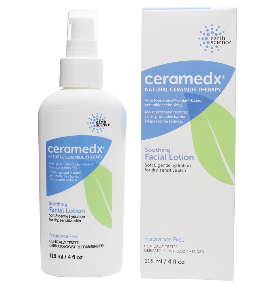 Ceramedx - Soothing Facial Lotion Fragrance Free - 4 fl. oz.