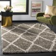 thumbnail image 1 of SAFAVIEH Hudson Adella Tapis Géométrique Diamants Shag, 1 of 6