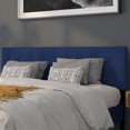 thumbnail image 1 of Bedford Tufted Upholstered King Size Headboard in Navy Fabric, 1 of 6