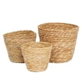 thumbnail image 3 of Contenant Tissé de Rangement pour Textiles de Maison pour Usage Intérieur en Paille Naturelle, Style Bohème, Cache-Pot et Support Décoratif, 3 of 6