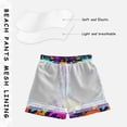 thumbnail image 4 of Boys Swim Trunks Beach Board Shorts Quick Dry Toddler Swimsuit Bathing Suits with Mesh Lining, 4 of 6