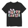 thumbnail image 1 of TZEWGL Cute Shirt For Infnat Cartoon Prints Short Sleeve Round Neck Blouse For Kids size 12-13T, 1 of 3