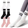 thumbnail image 1 of Wweixi Chaussettes Pilates 3a d'Élasticité avec Fond Antidérapant Extensible et Déplacement Libre, 1 of 6