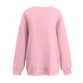 thumbnail image 5 of Breezora Chandail à Capuchon à Poche Surdimensionné pour Femmes, Col Rond, Chandail Décontracté Confortable, Taille P, Rose, 5 of 5