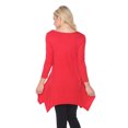 thumbnail image 4 of (Rouge, m) - Tunique Unie pour Femme, 4 of 5