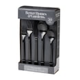 thumbnail image 2 of Better Homes & Gardens River Black Satin 20Pc Flatware Set, 2 of 6