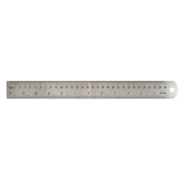 Pen+ gear Metal Ruler