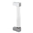 thumbnail image 2 of  Acrylic Handle, Acrylic Drawer Pulls Strong  For Closet Hole Spacing 96 Silver, 2 of 8