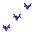 thumbnail image 3 of mmirethe Appliqué Élégant en Strass, Perles à Coudre, Écussons de Bordure pour Robe de Mariée Polyvalente Facile à Acrylique, Robe de Bal, Écussons Violet 3Ensemble, 3 of 6