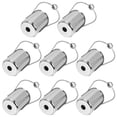thumbnail image 3 of Shisuyan Support de Lampe Argent Fer 8 Pcs 4.5X2.2X1.6In Design Détachable pour Projets Diy, 3 of 8
