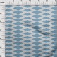 thumbnail image 2 of oneOone Cotton Flex Fabric Plus Sign Kasuri Printed Fabric 1 Yard 40 Inch Wide, 2 of 4
