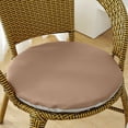 thumbnail image 4 of Simples Solid Color Round Cushion Thick Non Slip Chair Pad Round Stool Butt Pad Waterproof Stool Cushion 11.81x11.81in, 4 of 6