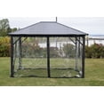 thumbnail image 1 of Rideau clair pour gazebo 10'x14', 1 of 3