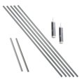 thumbnail image 1 of Fasade Backsplash Accessory Kit, Argent Silver, Durable PVC construction, 1 of 5