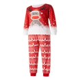 thumbnail image 3 of Christmas Family Pajamas Set Matching Sleepwear Deer Snowflake Print Pullover + Pants Set, 3 of 8