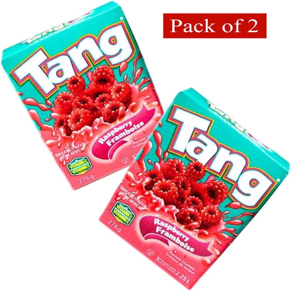 GIFT BOX TREASURES Tang Raspberry Drink Mixed PACK of 2