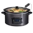 thumbnail image 2 of Hamilton Beach Mijoteuse Professionnelle 6-Qt Décongélation - Noir et Acier Inoxydable, 2 of 5
