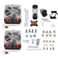 thumbnail image 2 of CPU Système de Refroidissement de l'Eau, des Outils Complets Pompe à Eau Ventilateur Kit Performance Supérieure pour Ordinateur, 2 of 8