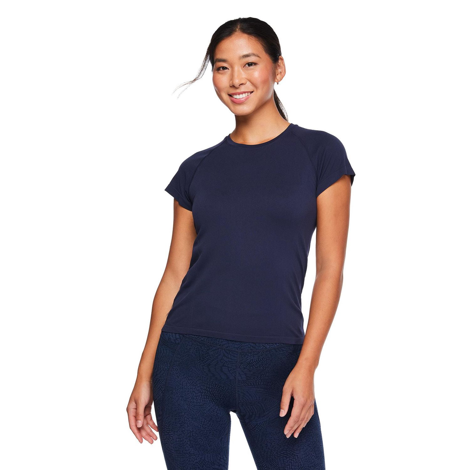 T-shirt sans coutures Athletic Works pour femmes