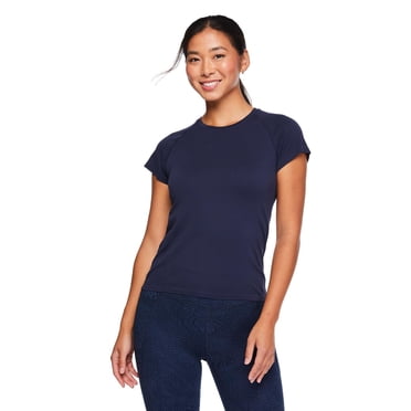 Athletic Works Women's Short-Sleeve Seamless T-Shirt