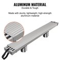 thumbnail image 4 of KFFKFF Aluminum Extendable Work Platform, 9-15ft Support up to 500lbs, 12.5in Wide, Non-Slip Surface, Scaffold Board for Ladder Accessory, 4 of 9