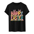thumbnail image 4 of Plebaso T-Shirts de Pâques pour Hommes à Manches Courtes, Col Rond, T-Shirt Graphique, Hauts Imprimés, T-Shirts Décontractés d'Été pour Hommes, 4 of 6