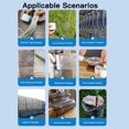thumbnail image 3 of PE Packing Film, Self Adhering Stretch Wrap Film High Light Transmittance 50CM Width  for Tree and Shrub Binding, 3 of 7