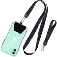 thumbnail image 1 of Cell Phone Lanyard, Universal Phone Neck Strap Wirst Lasso Leash for Smartphone Safety Tether System, 1 of 5