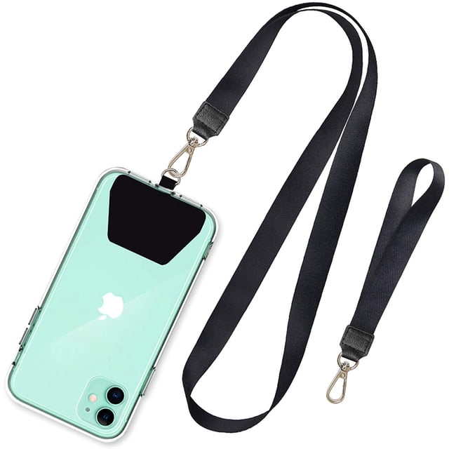 Cell Phone Lanyard, Universal Phone Neck Strap Wirst Lasso Leash for Smartphone Safety Tether System