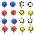 thumbnail image 4 of Thinsony Ballon de Soccer Officiel Portable - Grand Gamme d'Applications pour Jeux Ballon PVC Largement Utilisé Officiel le Plus Récent Soccer Épais Jaune type 4 1ensemble, 4 of 6
