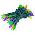 thumbnail image 1 of Novelty Lights 24 Feet 70 LED True Twinkle C6 Mardi Gras String Lights, 1 of 7