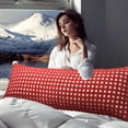 thumbnail image 5 of Large Body Pillow for Side Sleepers Extra Long Bed Cushion Leg Clamp Support Sofa Dormitory Bedding Multiple Colors, 5 of 5