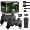 thumbnail image 2 of Console de Jeu Rétro 4K pour Télé, 64 Go avec Plus de 20 000 Jeux Classiques Préchargés, Doubles Manettes Sans Fil 2,4G, HDMI Plug & Play, 2 of 2