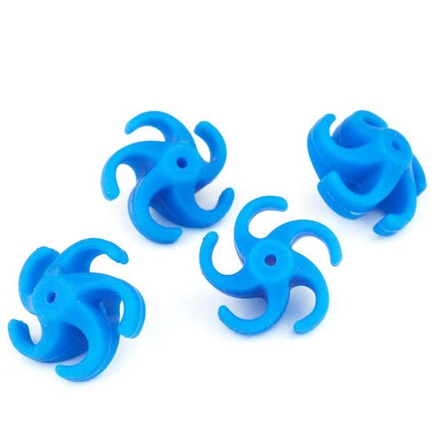 ZheElen Premium Archery Bow String Stabilizer Vibration Absorber Dampeners Enhanced Performance Blue 1Set